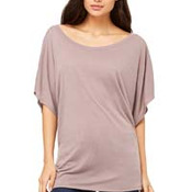 Ladies' Flowy Draped Sleeve Dolman T-Shirt